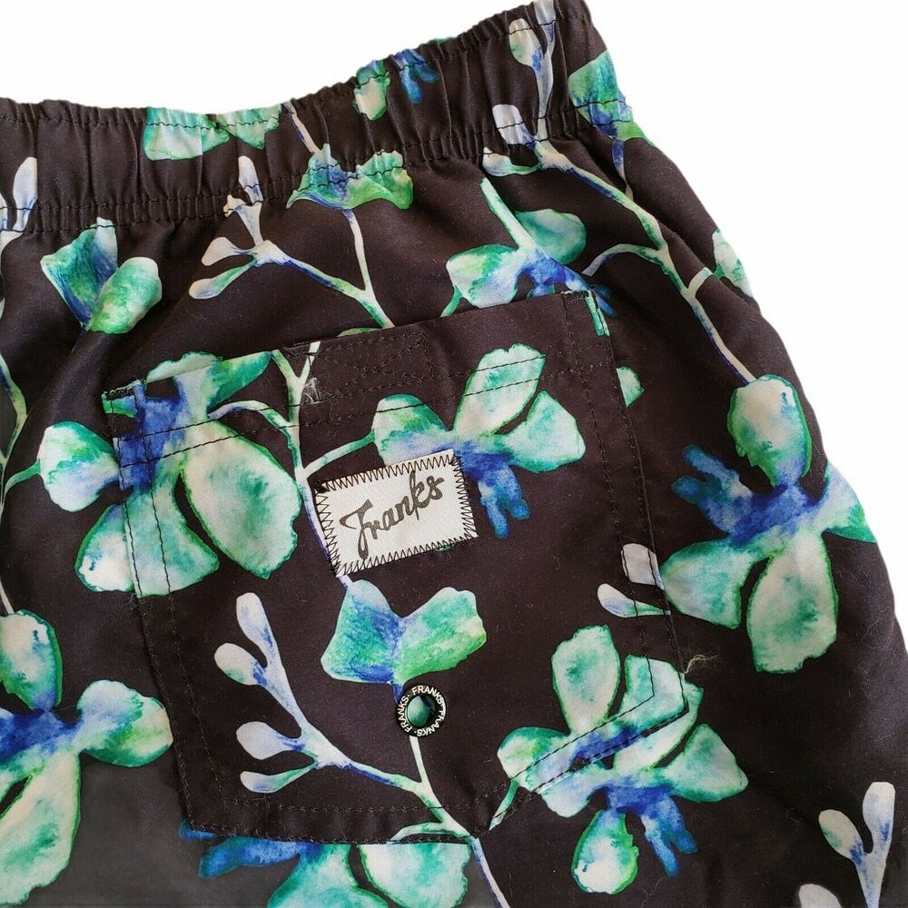 FRANKS Australia men's Waterhouse Night swim trunks shorts mid length Sz XL NEW - Picture 5 of 6
